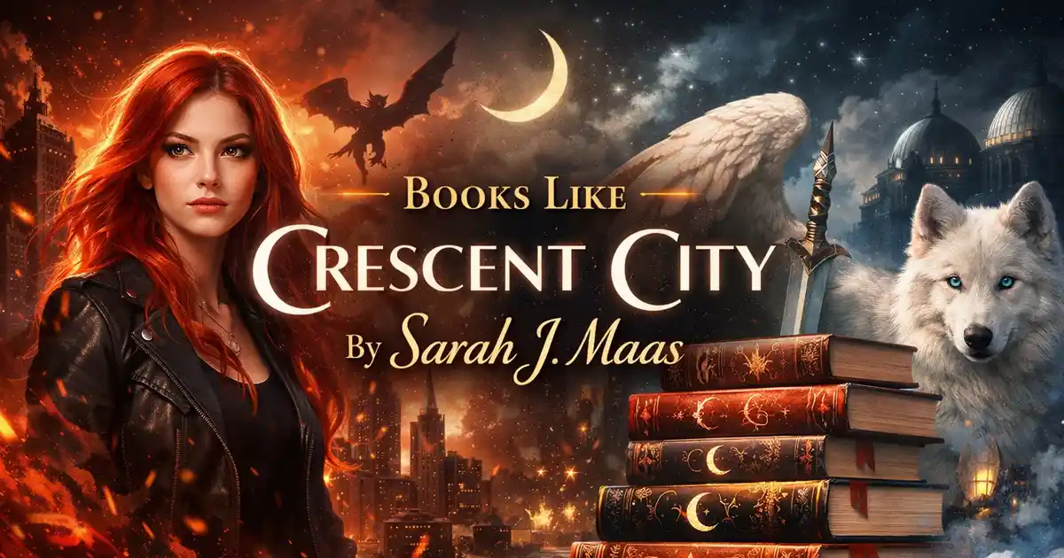 14 Books Like Crescent City: Urban Fantasy for Maasverse Fans